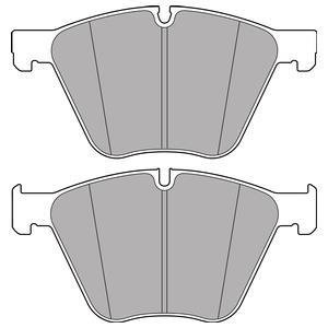 Дисковые тормозные колодки Delphi LP2707