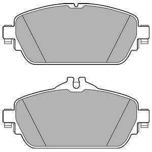 Тормозные колодки, дисковые Delphi LP2764