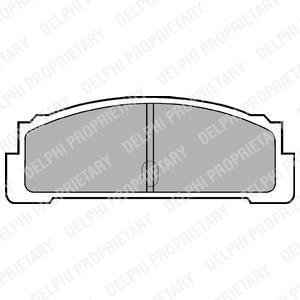 Тормозные колодки Delphi LP29