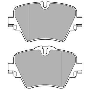 Тормозные колодки, дисковые Delphi LP3182