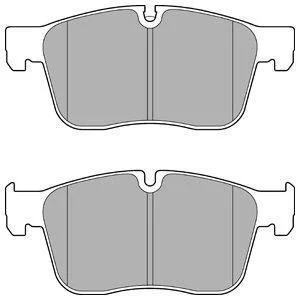 Комплект гальмівних колодок передн, JAGUAR F-PACE, I-PACE, XE, XF II, XF SPORTBRAKE, LAND ROVER RANGE ROVER VELAR 2.0-Electric 03.15- Delphi LP3187
