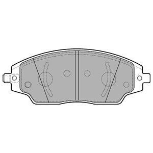 Гальмівні колодки, дискові Delphi LP3192