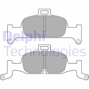 Гальмівні колодки, дискові Delphi LP3239