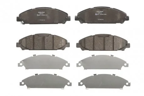 Тормозные колодки, дисковые Delphi LP3255