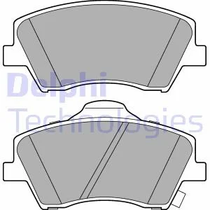 Колодки гальмівні передні Ceed 13-, Carens 1,7CRDi 13- Delphi LP3264