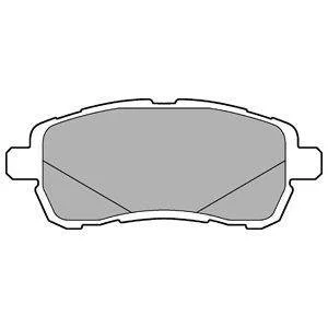 Комплект гальмівних колодок передн, FORD KA+ III 1.2/1.5D 06.16- Delphi LP3279