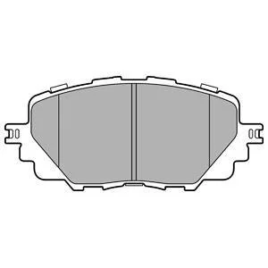 Тормозные колодки, дисковые Delphi LP3284