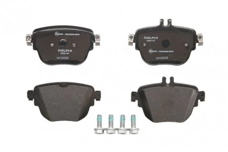 Тормозные колодки, дисковые Delphi LP3359