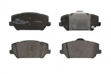 Тормозные колодкиPRZOD Delphi LP3400