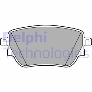 Тормозные колодкиTYL Delphi LP3438