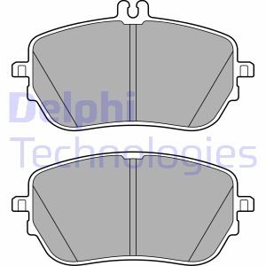 Klocki ham.MERCEDES A160, A180, A200, A220, A250, B160, B180 Delphi LP3485 (фото 1)