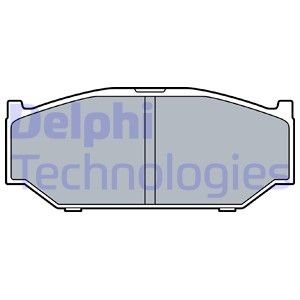 Тормозные колодкиPRZOD Delphi LP3544