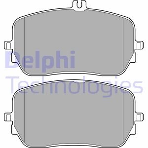 Колодки гальм передн. V167 Delphi LP3603