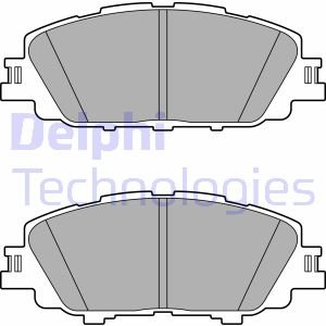 KLOCKI HAMULCOWE PRZOD Delphi LP3647