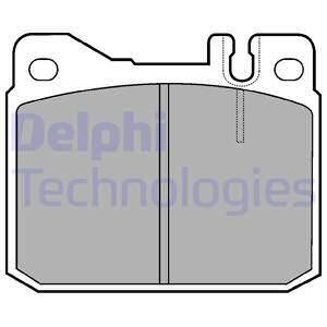 Гальмівні колодки перед. W123 76-85 Delphi LP427