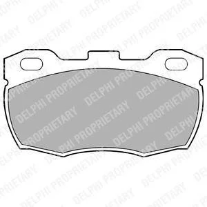 Гальмівні(тормозні) колодки Delphi LP506