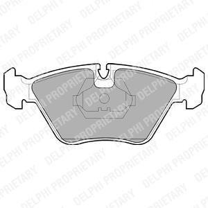 Тормозные колодки Delphi LP705