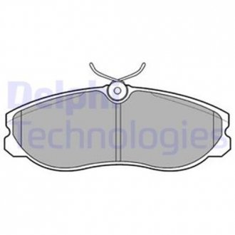 Гальмівні(тормозні) колодки Delphi LP847