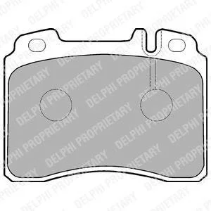 Фото гальмівні колодки передн.W124 E-klasa 93-96 3,2 Delphi LP929 Гальмівні колодки передн.W124 E-klasa 93-96 3,2 Delphi LP929
