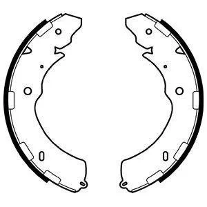 Комплект тормозных колодок Delphi LS2064