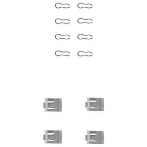 Фото р-кт установлювальний.передн. / задн.гальмів.колодок Alfa Romeo 33,Croma,Fiorino, Panda,Regata,Seat Delphi LX0075 Р-кт установлювальний.передн. / задн.гальмів.колодок Alfa Romeo 33,Croma,Fiorino, Panda,Regata,Seat Delphi LX0075