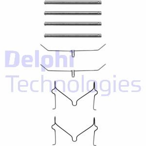 Монтажний компл.,гальм.колодки Delphi LX0182 (фото 1)