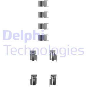 Монтажный набор тормозной колодки Delphi LX0183 (фото 1)