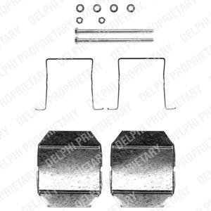 Ремнабор тормозных колодок Delphi LX0338