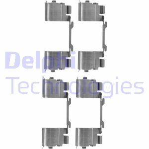 Тормозные колодки (монтажный набор) Delphi LX0479