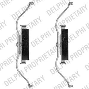 Монтажный набор тормозной колодки Delphi LX0490