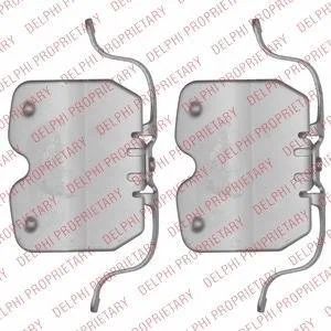 Ремкомплект тормозных колодок Delphi LX0504