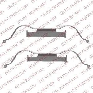 Гальмівні колодки (монтажний набір) Delphi LX0508