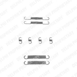 Монтажний набір гальмівних колодок Delphi LY1176