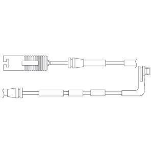 Контрольный контакт, контроль слоя тормозных колодок Delphi LZ0192