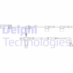 Датчик зносу гальмівних колодок Delphi LZ0233