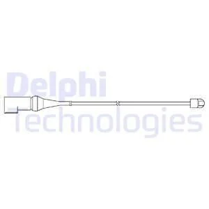 Датчик зносу гальмівних колодок(дискових) Delphi LZ0272