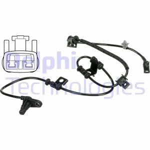 Фото датчик ABS PRZOD L Delphi SS20615 Датчик ABS PRZOD L Delphi SS20615