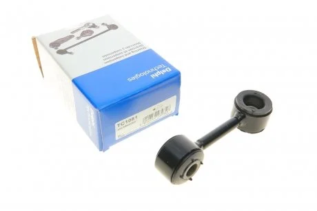 Фото тяга стабілізатора передн. лів./прав.(2 відв.) T4 90- Delphi TC1081 Тяга стабілізатора передн. лів./прав.(2 відв.) T4 90- Delphi TC1081