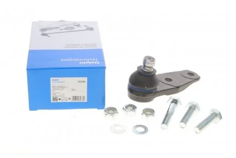 Фото кульова опора лів./прав. (болт M10) (з кріпленням!) R11/19/21,Clio,Kangoo Delphi TC233 Кульова опора лів./прав. (болт M10) (з кріпленням!) R11/19/21,Clio,Kangoo Delphi TC233