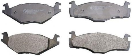 Тормозные колодки, дисковый тормоз (набор) Denckermann B110685