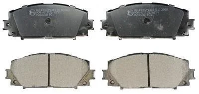 Фото тормозные колодки, дисковый тормоз (набор) Denckermann B110980 Тормозные колодки, дисковый тормоз (набор) Denckermann B110980