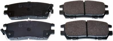 BRAKE PAD REAR Denckermann B111089 (фото 1)