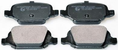 BRAKE PAD REAR Denckermann B111241