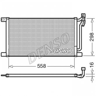 Радіатор кондиціонера DENSO DCN05020 (фото 1)