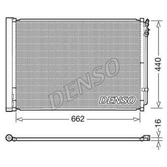 Радіатор кондиціонера DENSO DCN05032