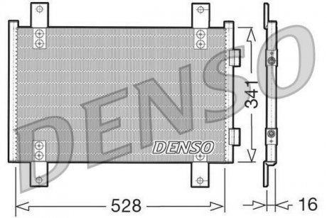 Радиатор кондиционера DENSO DCN07001 (фото 1)