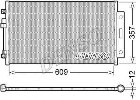 Радіатор кондиціонера DENSO DCN09004