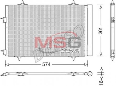 Конденсатор DENSO DCN21020 (фото 1)