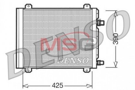 Радиатор кондиционера DENSO DCN23004 (фото 1)