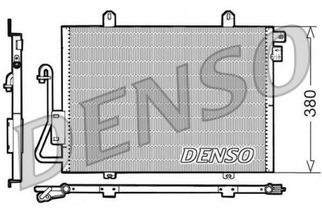 Радиатор кондиционера DENSO DCN23006